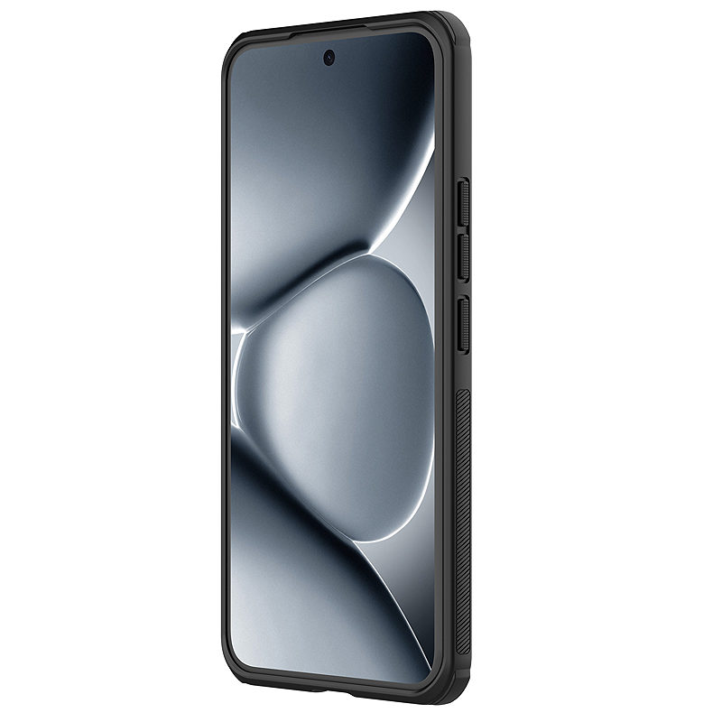 Nillkin Super Frosted Shield Pro Case for Xiaomi Redmi Note 15 Pro+ 5G/Poco M8 Pro 5G transparent black - Billede 4