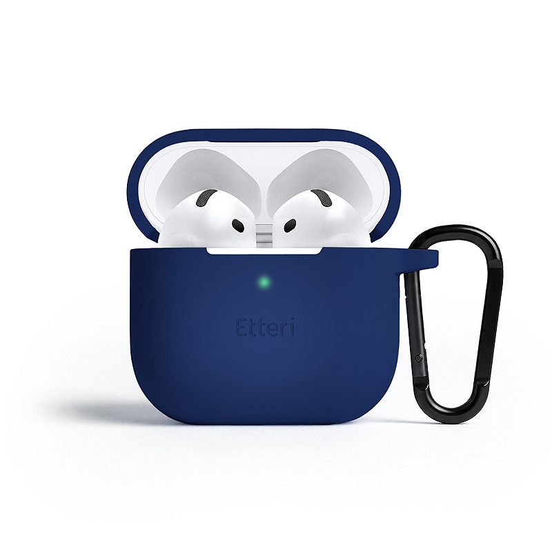 Etteri silicone case for AirPods 4 dark blue
