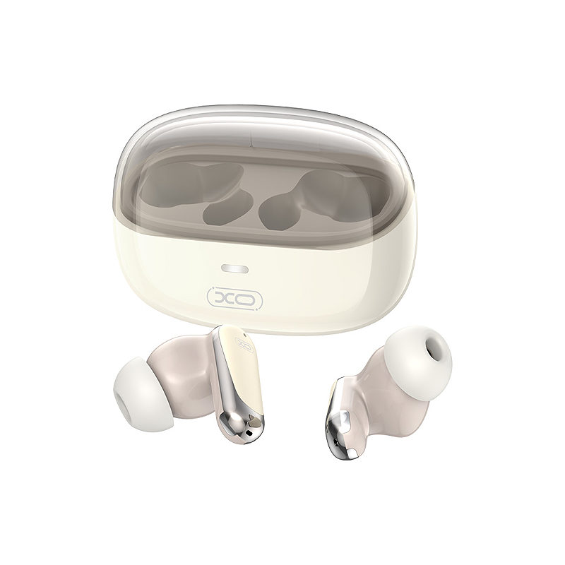 XO Bluetooth earphones G42 TWS beige ANC + ENC - Billede 3