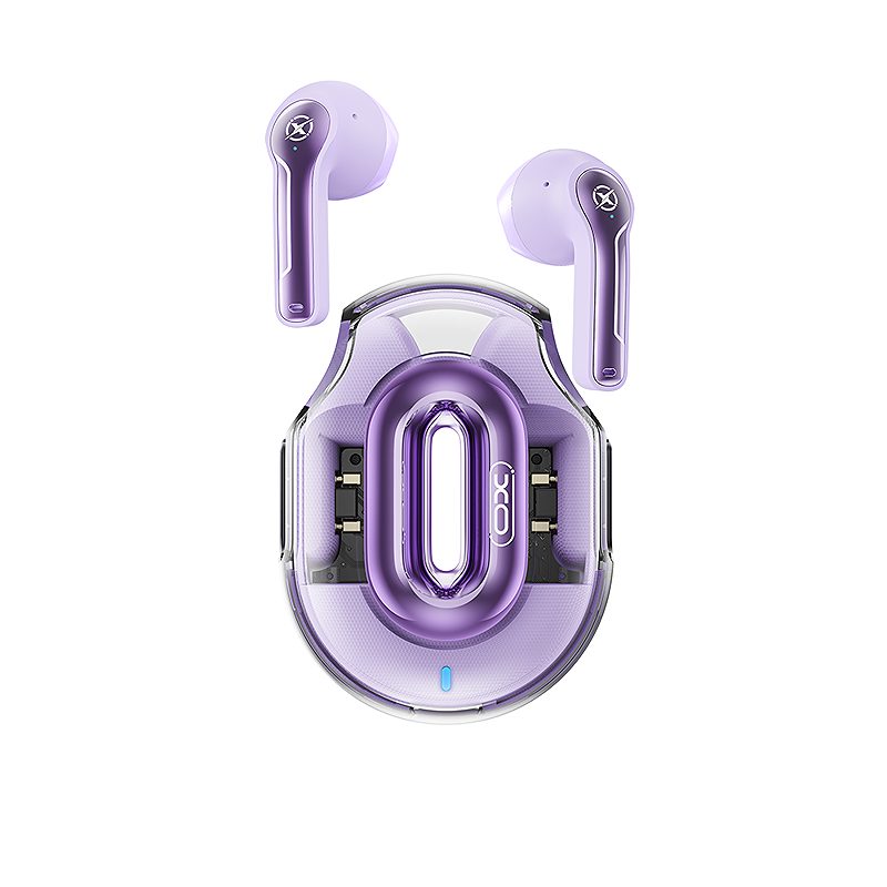 XO Bluetooth earphones X43 TWS purple