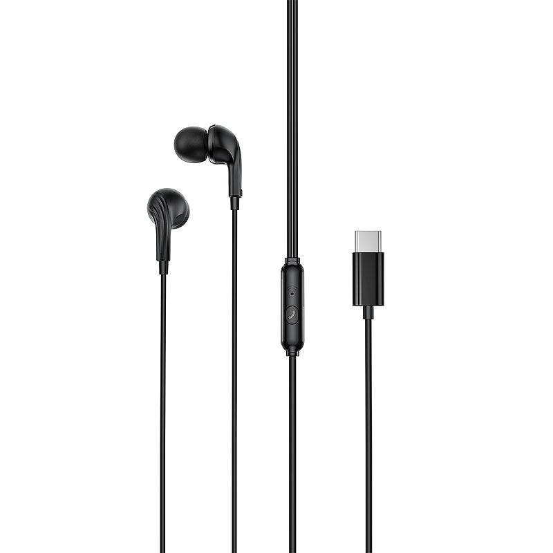 XO wired earphones EP82 USB-C black