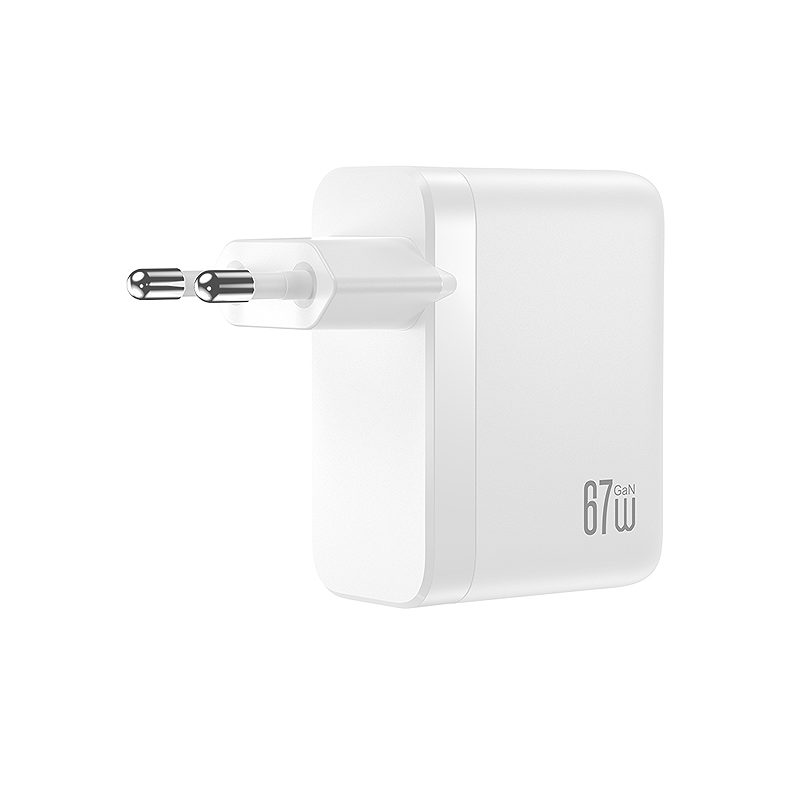 XO wall charger CE39 PD 67W 3x USB-C 1x USB white - Billede 4