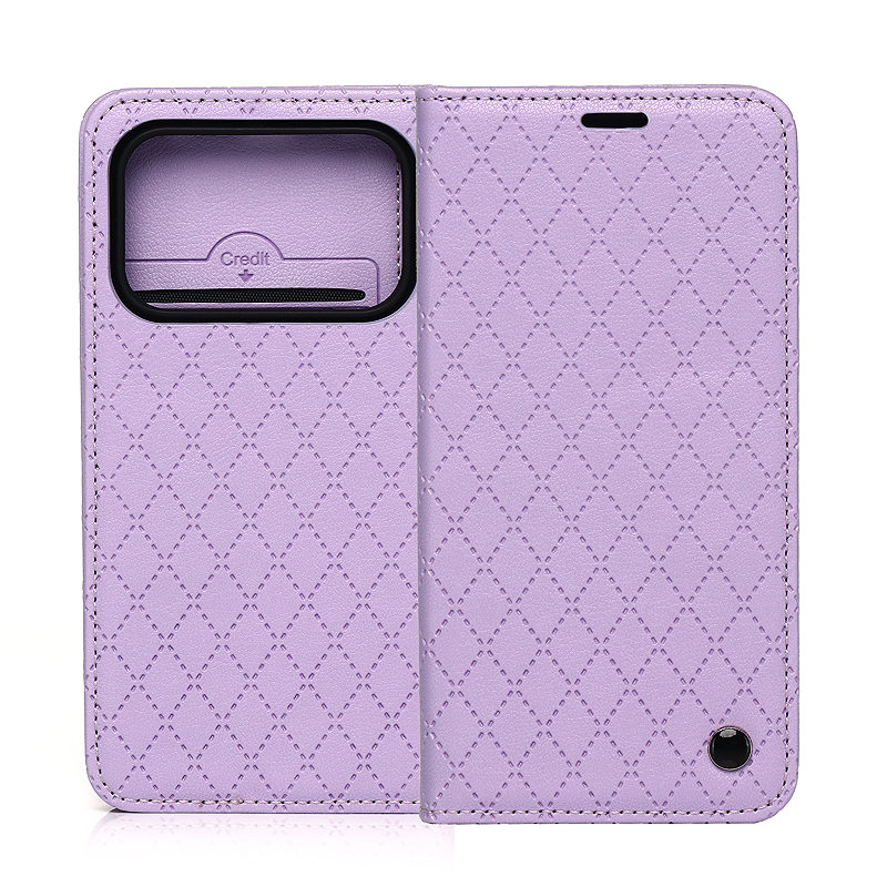 Smart Caro case for Honor 600 / Honor 600 Pro purple