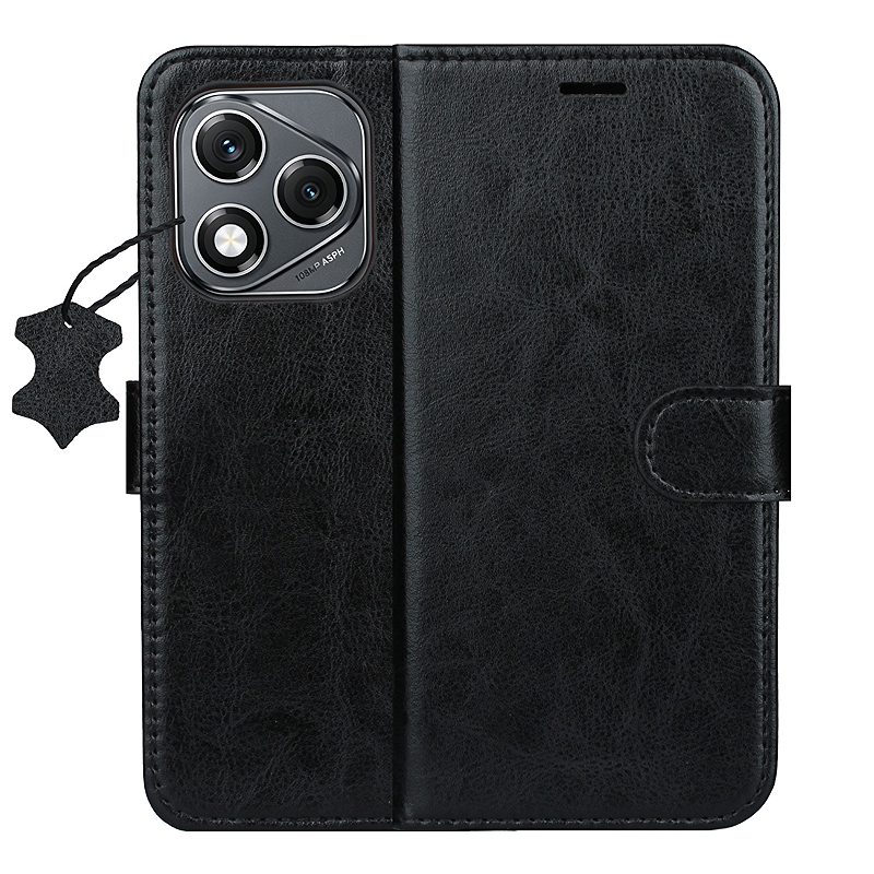 Smart Luxe leather case for Honor 400 Lite black