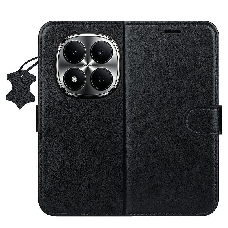 Smart Luxe leather case for Xiaomi Redmi Note 15 Pro Plus 5G black