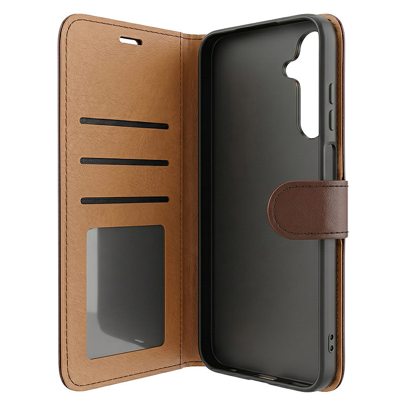 Smart Luxe leather case for iPhone 17 6,3" brown - Billede 4