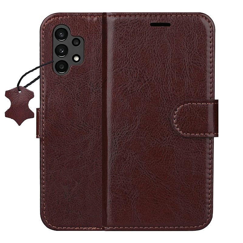 Smart Luxe leather case for Samsung Galaxy A13 4G brown