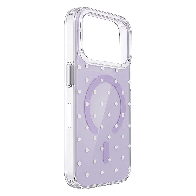 Bubble Dots Mag case for Samsung S26 purple - Billede 2