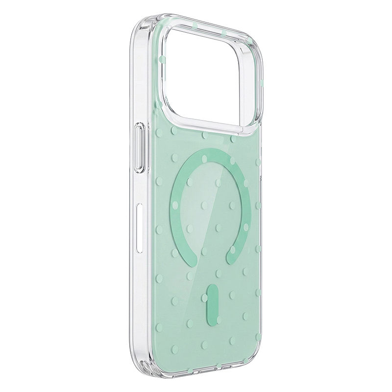 Bubble Dots Mag case for Samsung S24 / S25 green - Billede 2