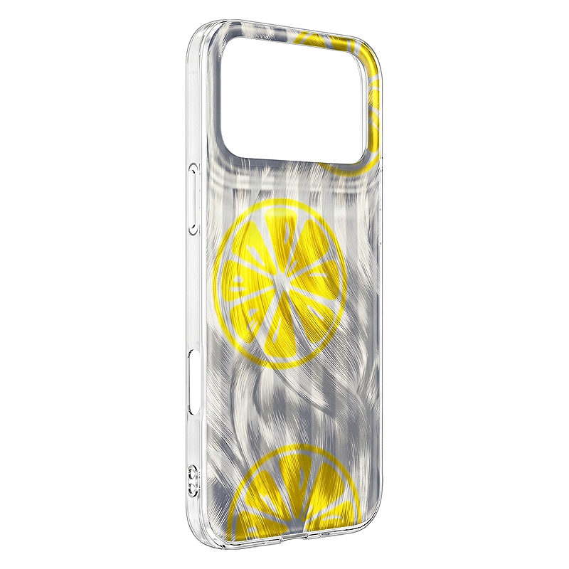 Ultra Trendy Summer case for iPhone 12 / 12 Pro 6,1" lemon - Billede 3