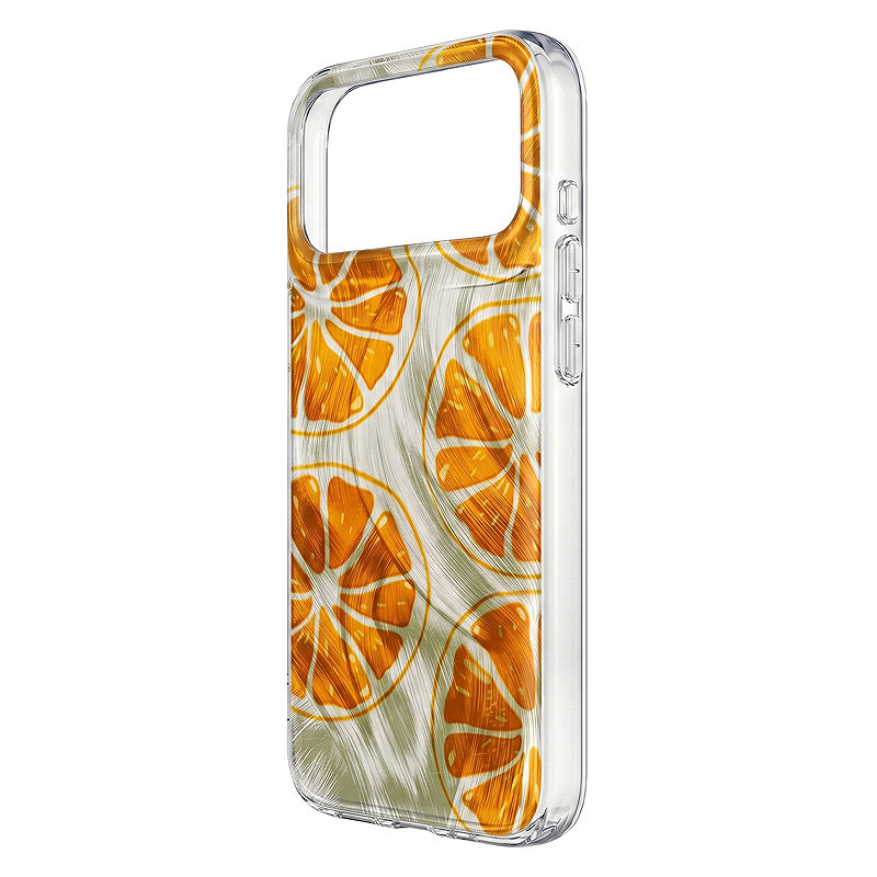 Ultra Trendy Summer case for iPhone 16 6,1" orange - Billede 4