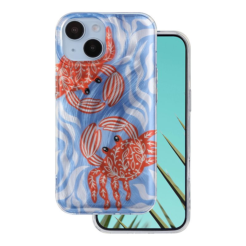 Ultra Trendy Summer case for iPhone 11 crab