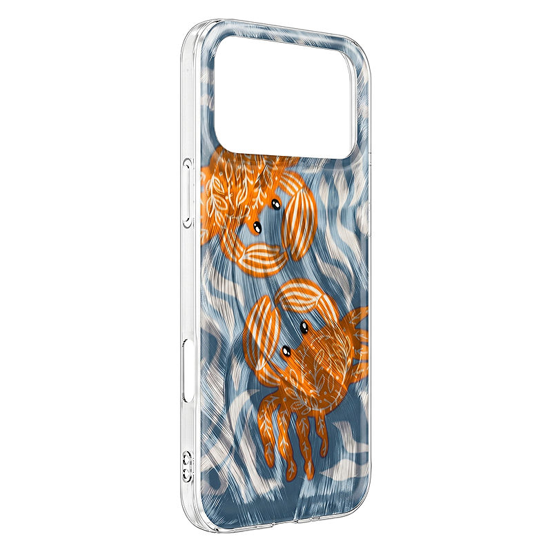 Ultra Trendy Summer case for iPhone 12 / 12 Pro 6,1" crab - Billede 3
