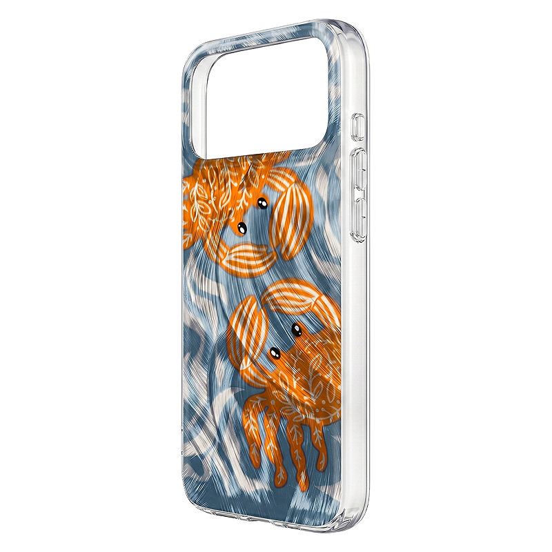 Ultra Trendy Summer case for iPhone 12 / 12 Pro 6,1" crab - Billede 4