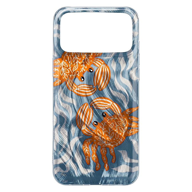 Ultra Trendy Summer case for iPhone 13 6,1" crab - Billede 2