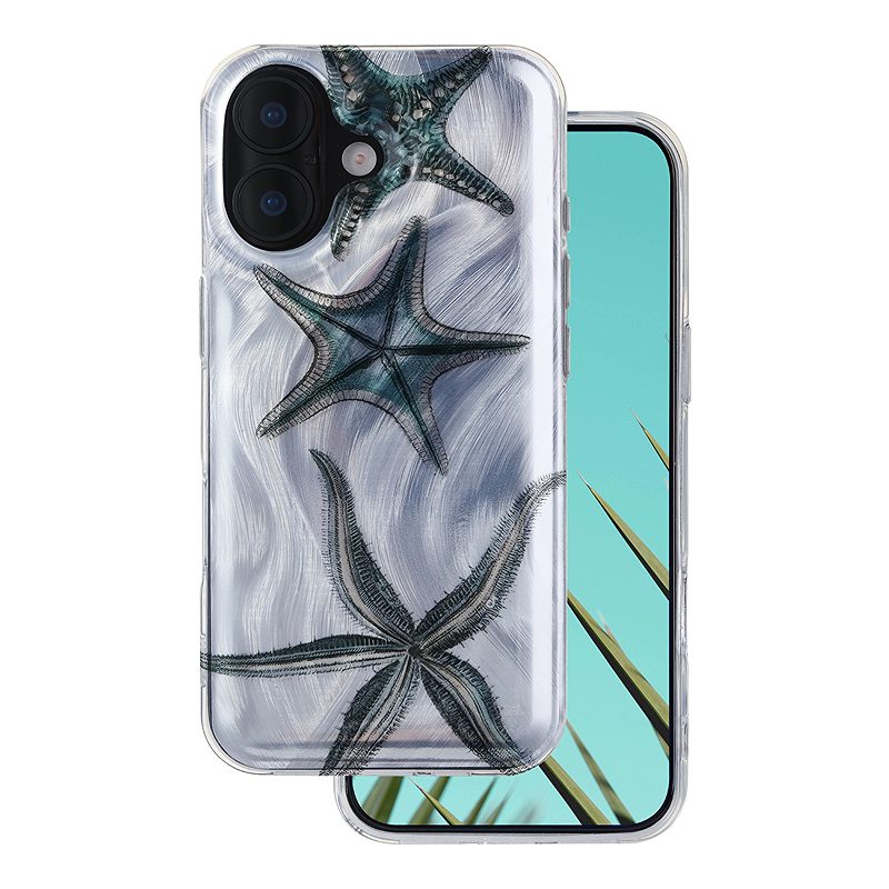 Ultra Trendy Summer case for iPhone 16 6,1" starfish