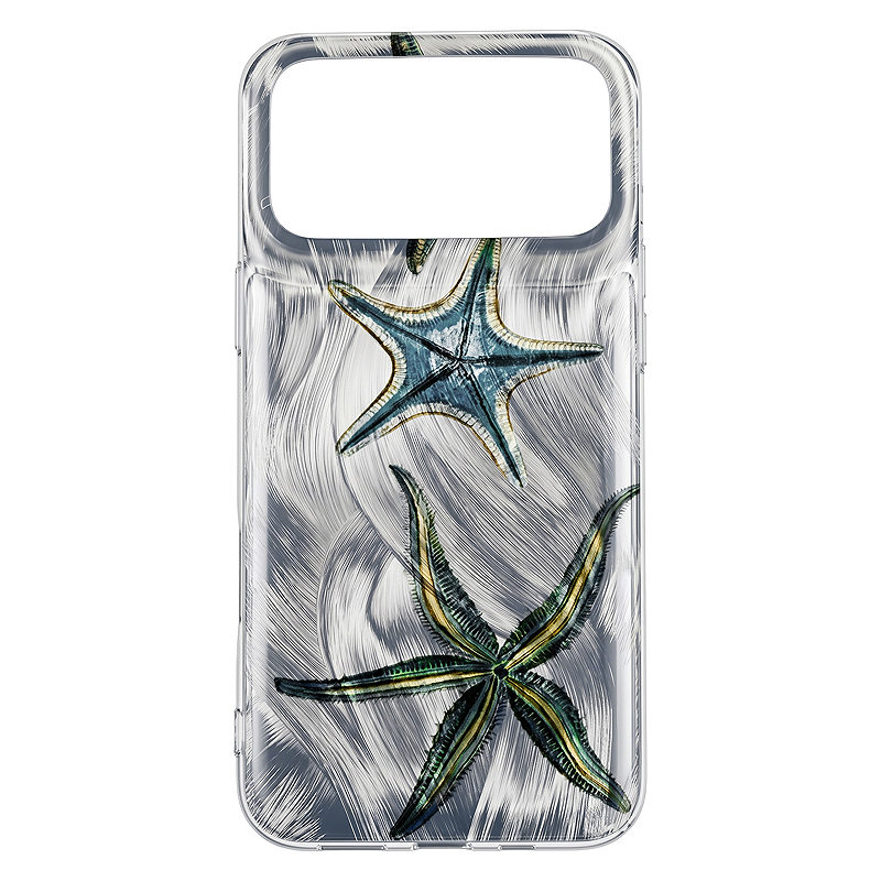 Ultra Trendy Summer case for iPhone 16 6,1" starfish - Billede 2