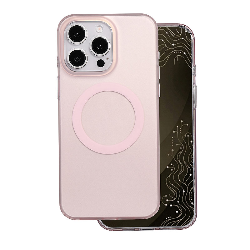 Tecto Shield Mistiq Mag case for iPhone 15 Pro Max 6,7" pink - Billede 2