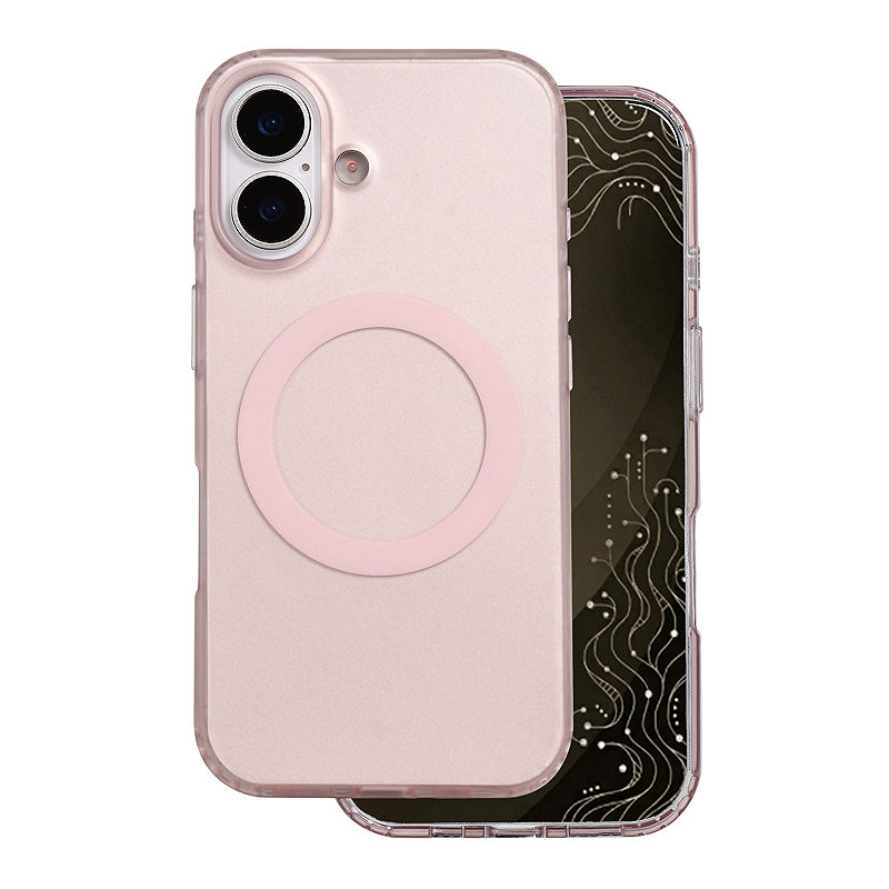 Tecto Shield Mistiq Mag case for iPhone 16 6,1" pink - Billede 2