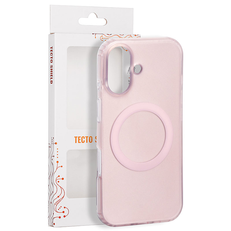 Tecto Shield Mistiq Mag case for iPhone 17 6,3" pink