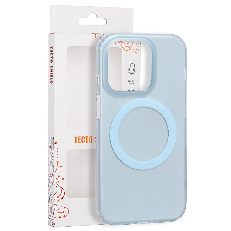 Tecto Shield Mistiq Mag case for iPhone 14 Pro 6,1" blue