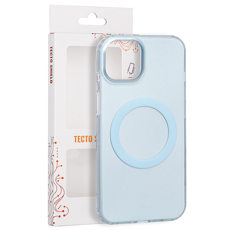 Tecto Shield Mistiq Mag case for iPhone 15 6,1" blue