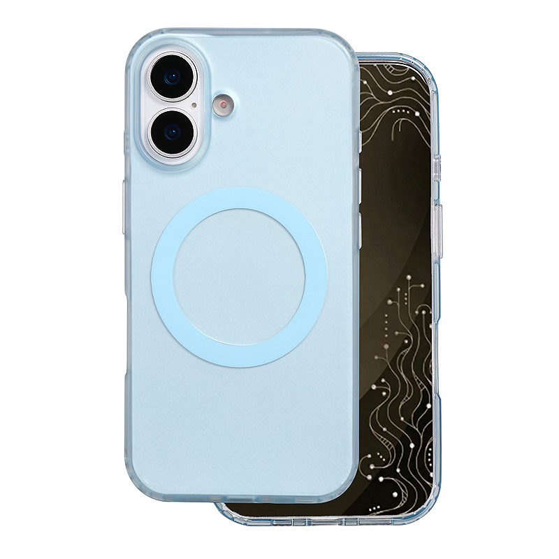 Tecto Shield Mistiq Mag case for iPhone 16 6,1" blue - Billede 2