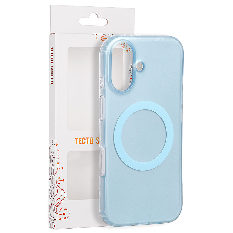 Tecto Shield Mistiq Mag case for iPhone 17 6,3" blue