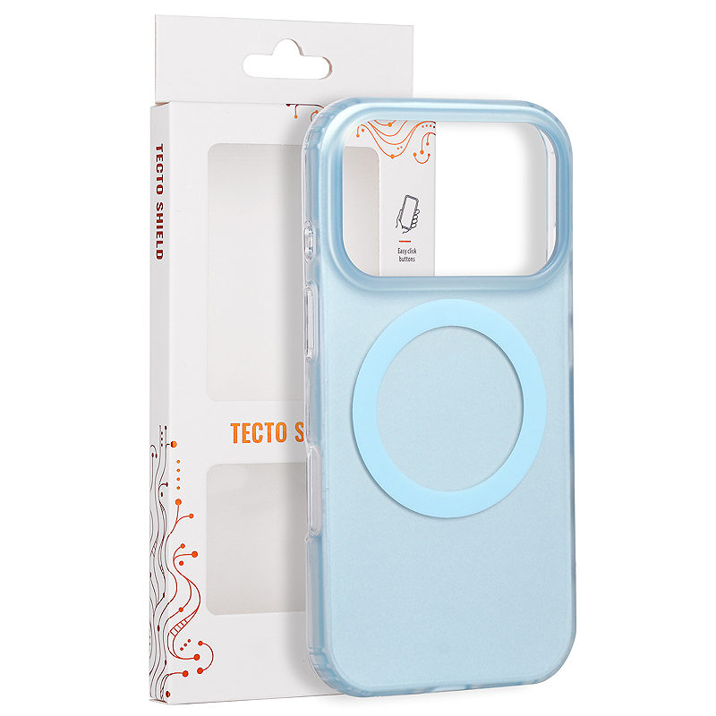 Tecto Shield Mistiq Mag case for iPhone 17 Pro 6,3" / 18 Pro 6,3" blue