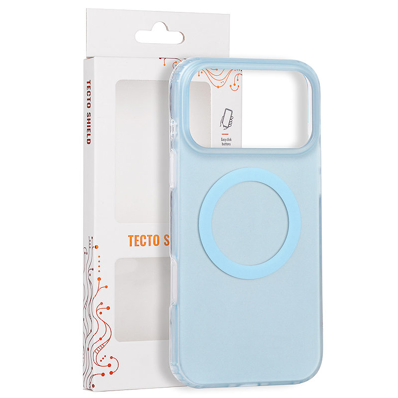 Tecto Shield Mistiq Mag case for iPhone 17 Pro Max 6,9" / 18 Pro Max 6,9" blue