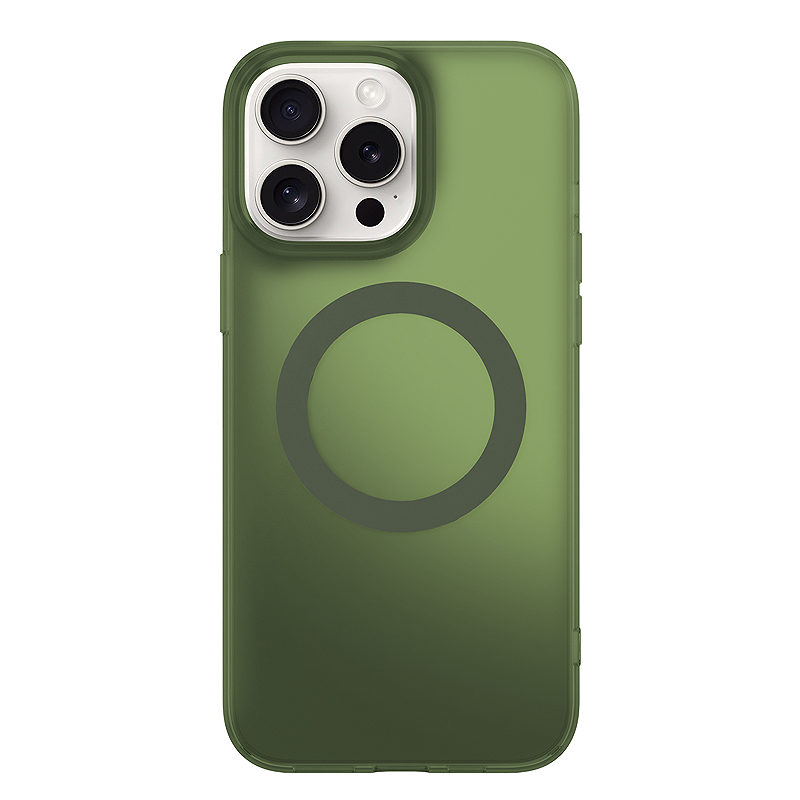 Tecto Shield Mistiq Mag case for iPhone 14 Pro 6,1" olive - Billede 4