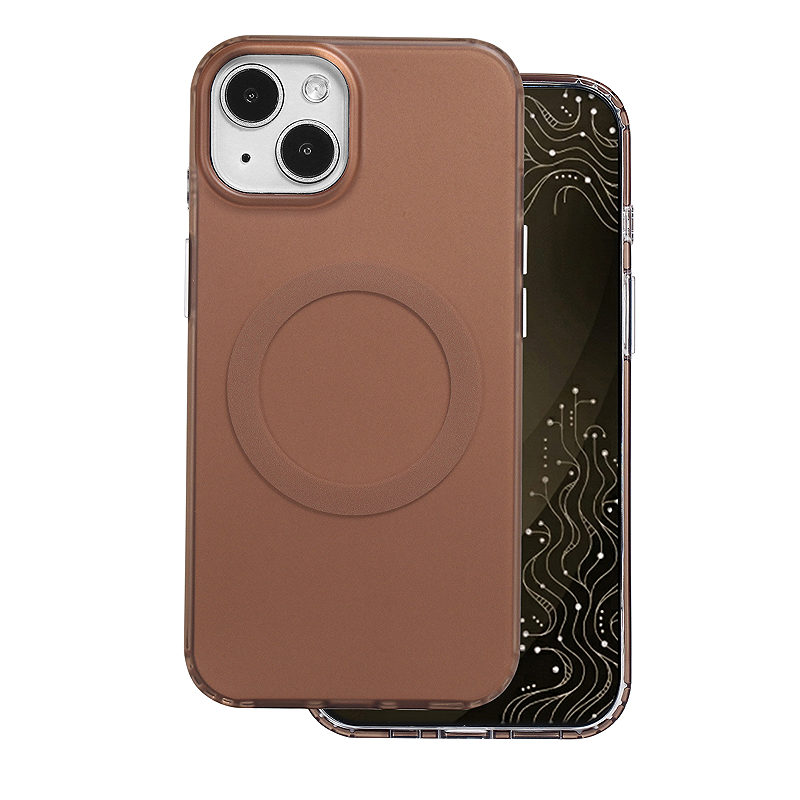 Tecto Shield Mistiq Mag case for iPhone 13 / 14 6,1" brown - Billede 2