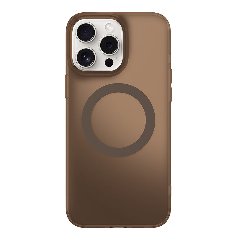 Tecto Shield Mistiq Mag case for iPhone 16 6,1" brown - Billede 4