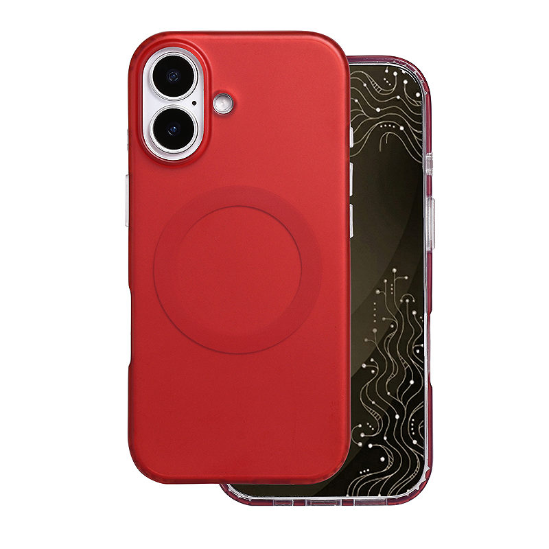 Tecto Shield Mistiq Mag case for iPhone 17 6,3" red - Billede 2
