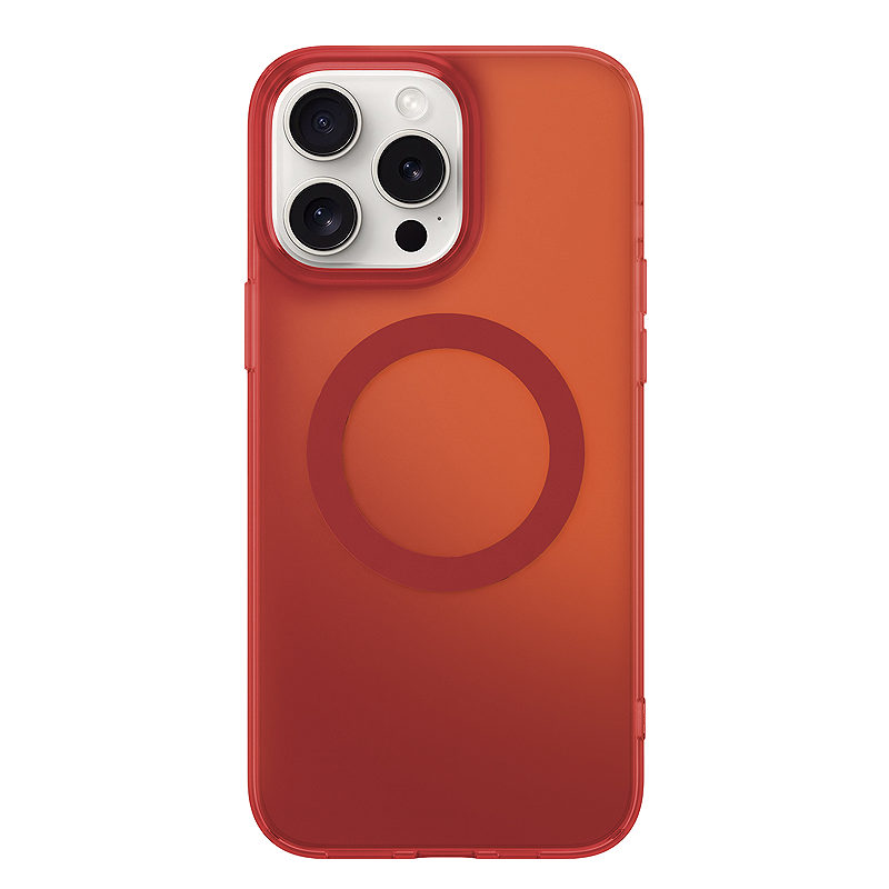 Tecto Shield Mistiq Mag case for iPhone 17 6,3" red - Billede 4