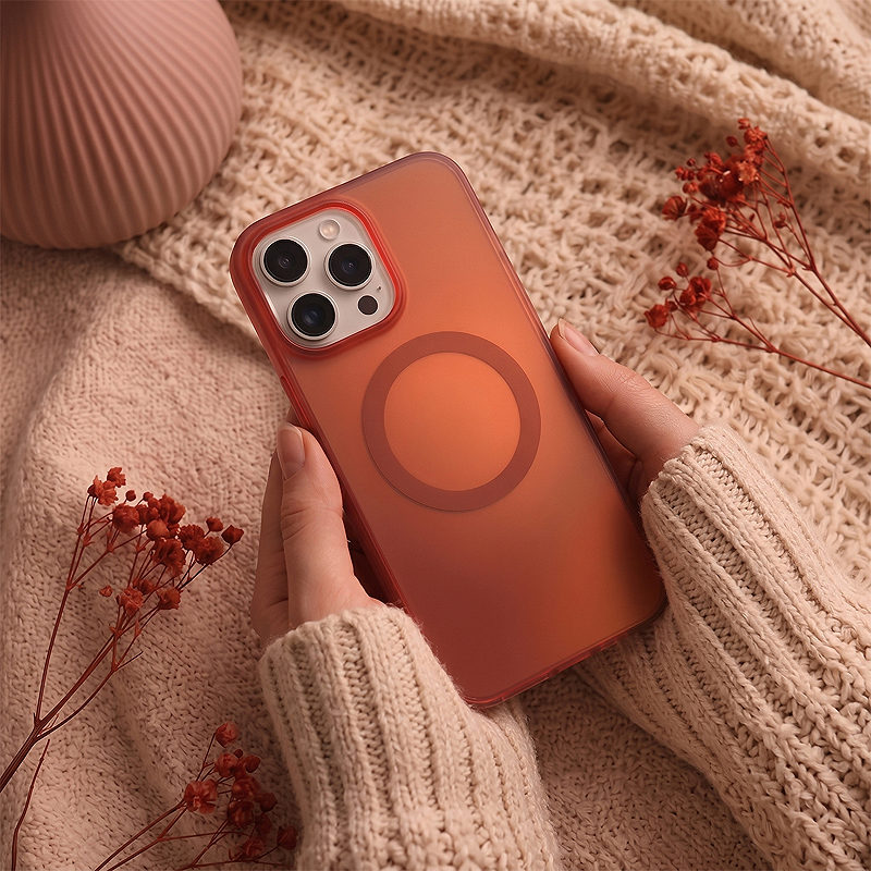 Tecto Shield Mistiq Mag case for iPhone 17 Pro 6,3" / 18 Pro 6,3" red - Billede 5