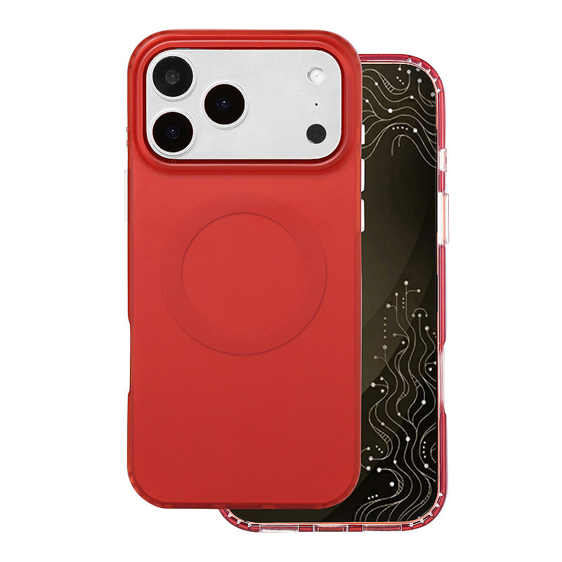 Tecto Shield Mistiq Mag case for iPhone 17 Pro Max 6,9" / 18 Pro Max 6,9" red - Billede 2