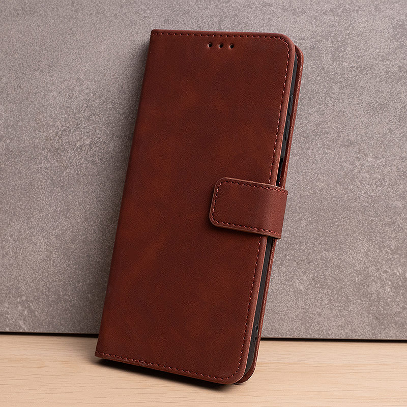 Smart Velvet case for iPhone 17 Pro 6,3" / 18 Pro 6,3" brown - Billede 2