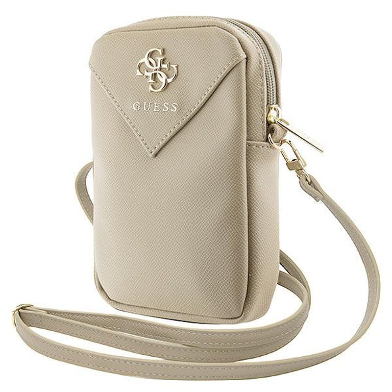 Guess bag Zip Triangle 4G beige
