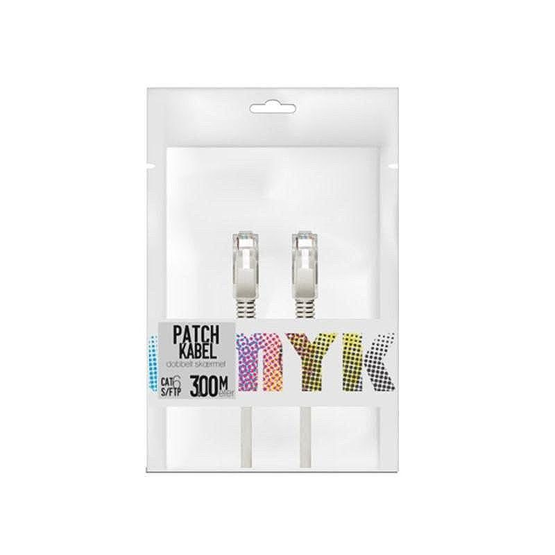 Patchkabel Cat6 FTP hvid 3m