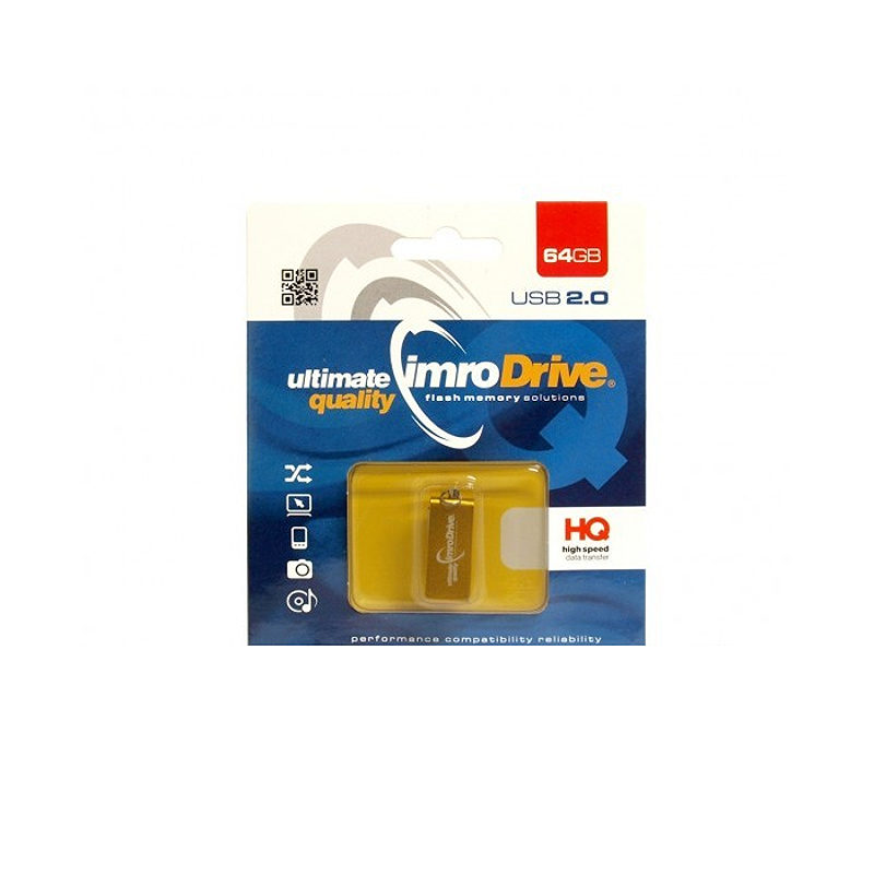 Imro pendrive 64GB USB 2.0 Edge gold