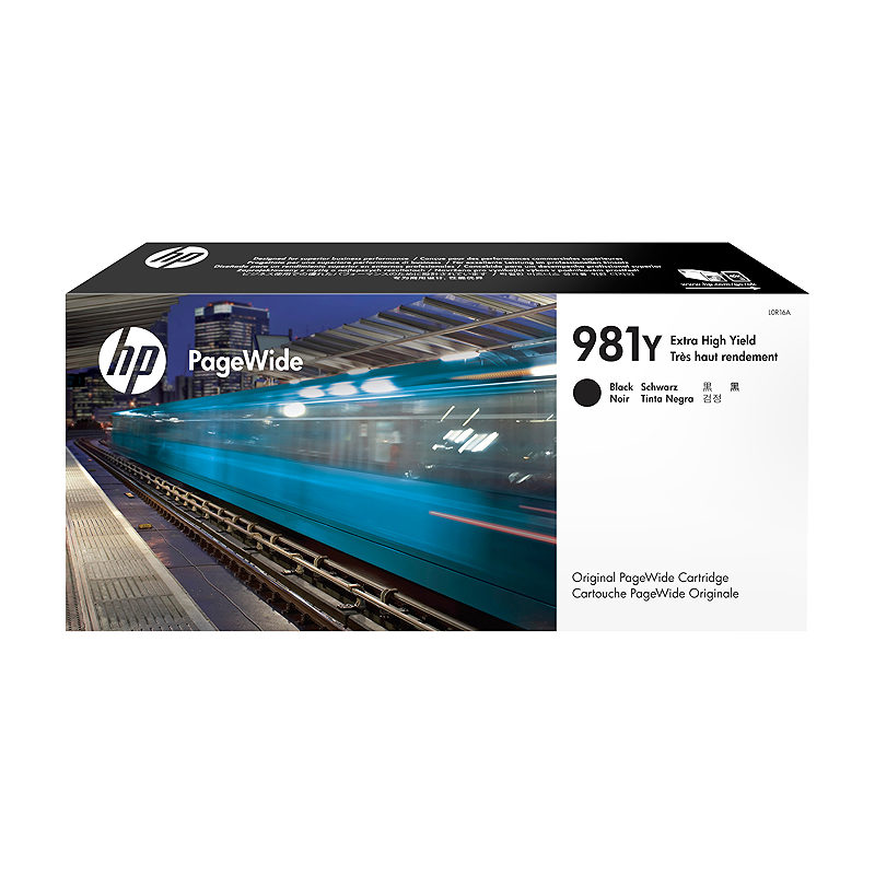 HP Original 981Y PageWide-patron med ekstra høj kapacitet, sort