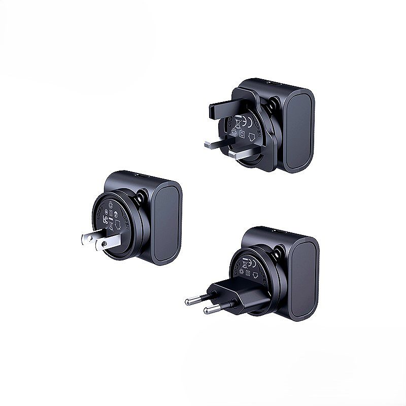 REMAX TRAVEL CHARGER SET 30W RP-U192 EU/UK/US BLACK