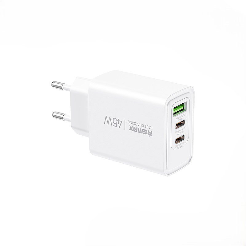 KIDDY SERIES 45W RP-U139 2xUSB-C/1xUSB NETWORK CHARGER WHITE