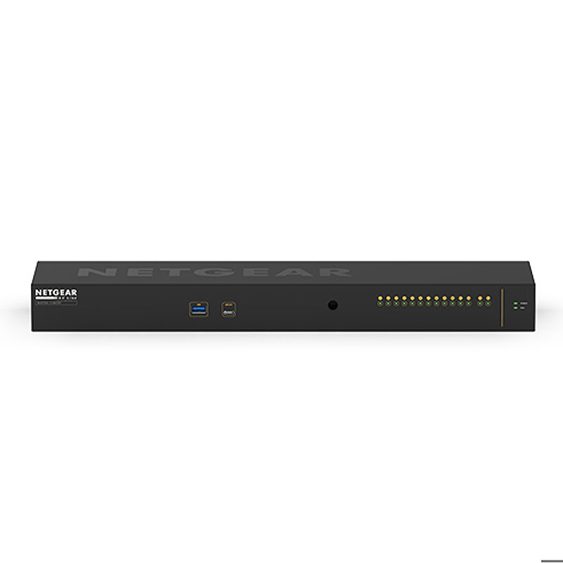NETGEAR MSM4214X Administreret L2/L3 2.5G Ethernet 1U Sort