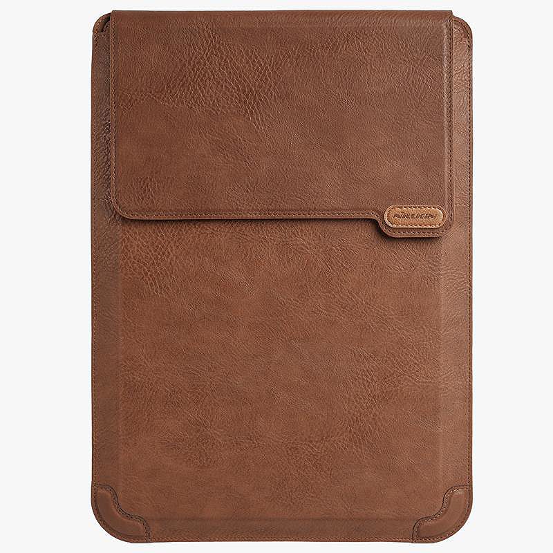 NILLKIN WATERPROOF CASE FOR LAPTOP 14 INCHES, VERTICAL BROWN