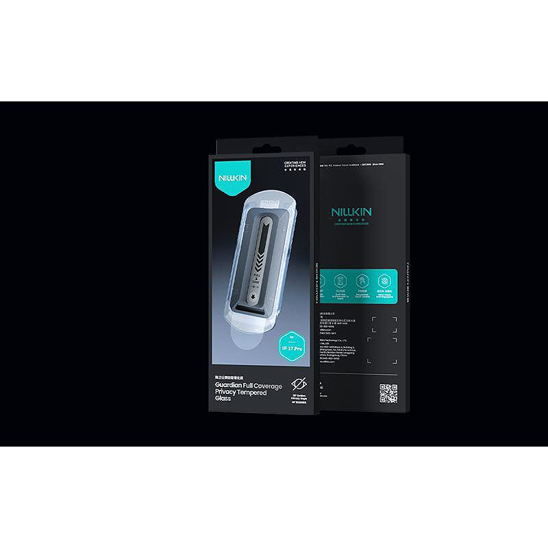 NILLKIN PRIVACY IPHONE 17 PRO BLACK / CZARNY - Billede 5