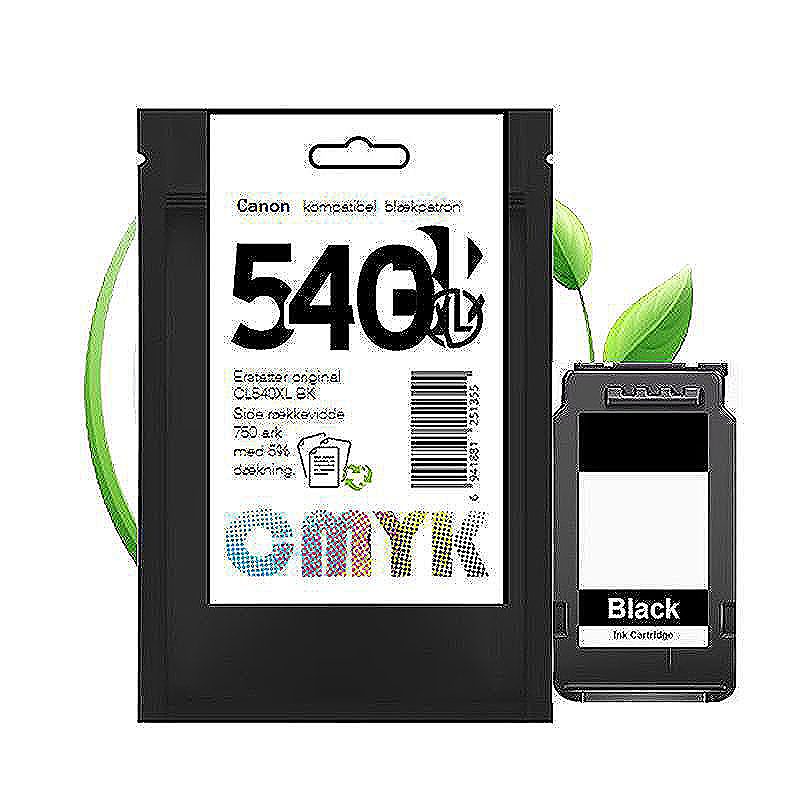 Canon PG540XLBK blæk CMYK