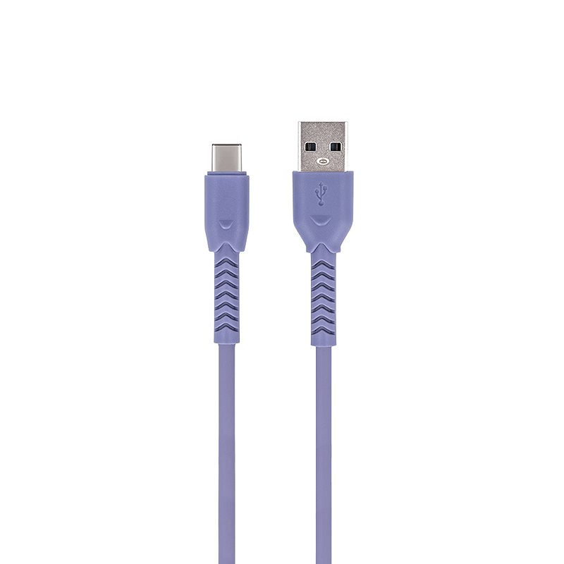 Maxlife MXUC-04 cable USB - USB-C 1,0 m 3A purple - Billede 2