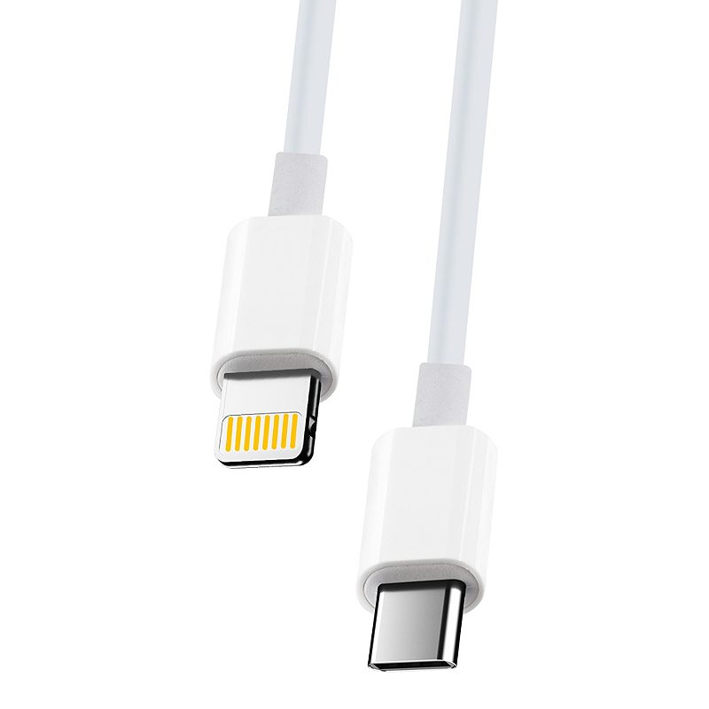 Maxlife MXUC-05 cable USB-C - Lightning 2,0 m 20W white - Billede 4